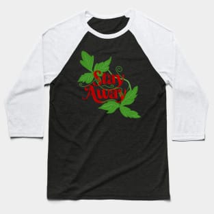 Stay Away Poison Ivy Baseball T-Shirt